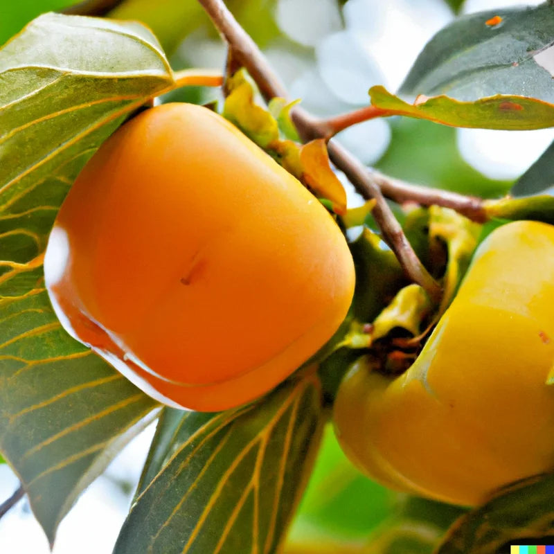 American Persimmon Tree Live Plant – Sweet Persimmon Garden Plant 8-10 Inch
