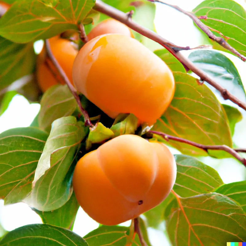 American Persimmon Tree Live Plant – Sweet Persimmon Garden Plant 8-10 Inch